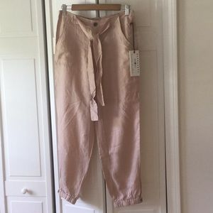 Anthropologie Marrakech Blush Pink Pants 27
